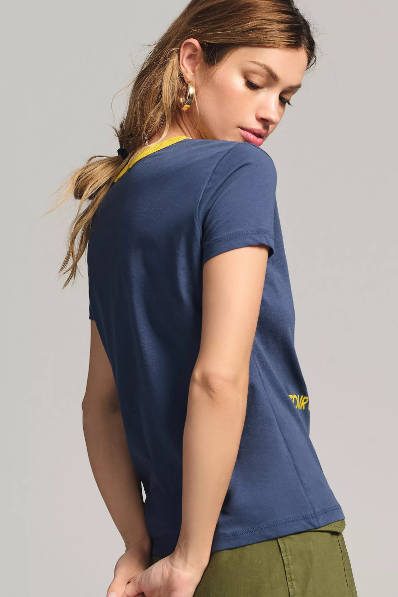 Maggie Rawlins featured in  the Anthropologie catalogue for Spring/Summer 2023