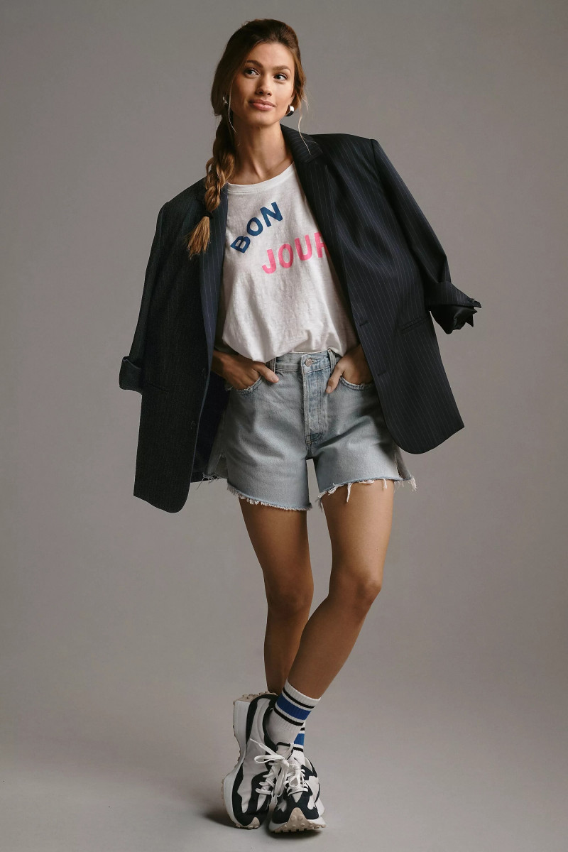 Maggie Rawlins featured in  the Anthropologie catalogue for Spring/Summer 2023
