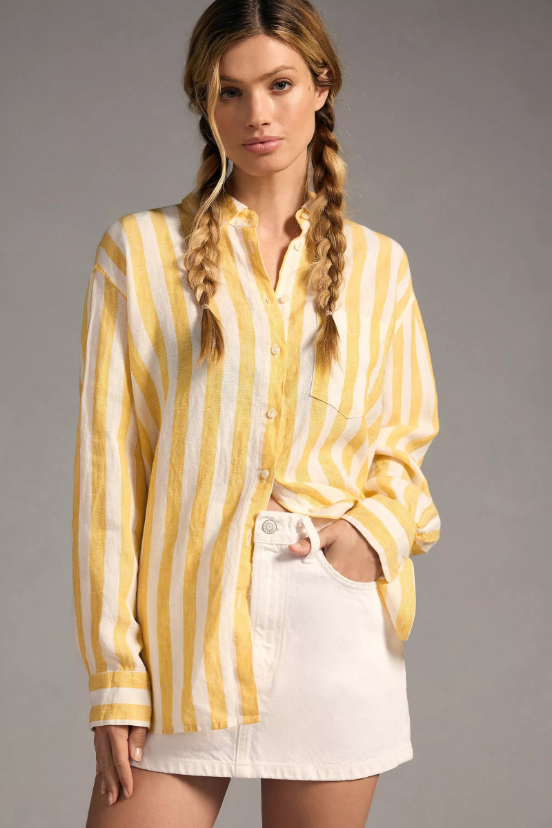 Maggie Rawlins featured in  the Anthropologie catalogue for Spring/Summer 2023