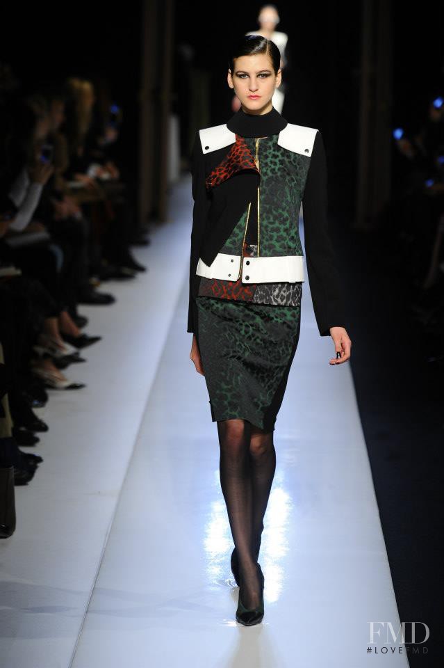 Athena Wilson featured in  the Roland Mouret fashion show for Autumn/Winter 2013