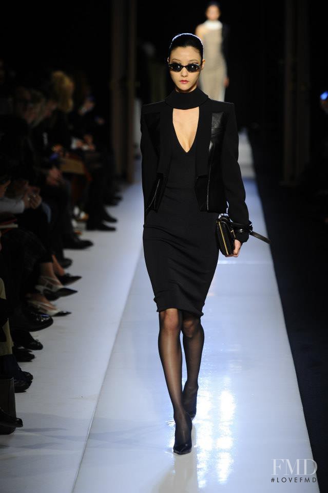 Ji Hye Park featured in  the Roland Mouret fashion show for Autumn/Winter 2013