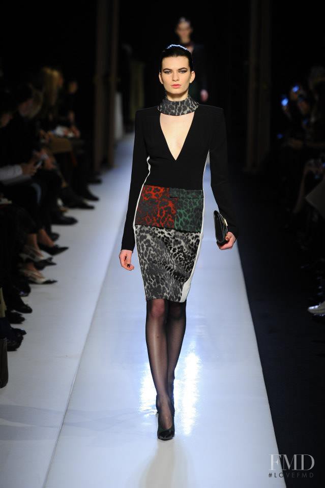 Nouk Torsing featured in  the Roland Mouret fashion show for Autumn/Winter 2013