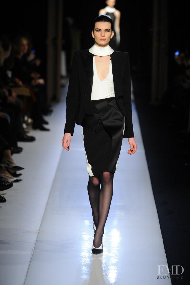 Nouk Torsing featured in  the Roland Mouret fashion show for Autumn/Winter 2013
