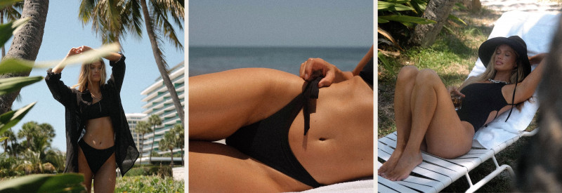 Maggie Rawlins featured in  the Tan + Lines lookbook for Summer 2023