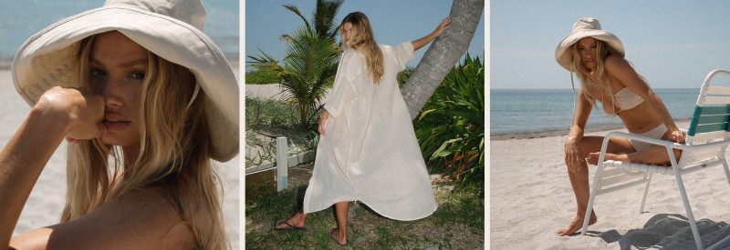 Maggie Rawlins featured in  the Tan + Lines lookbook for Summer 2023