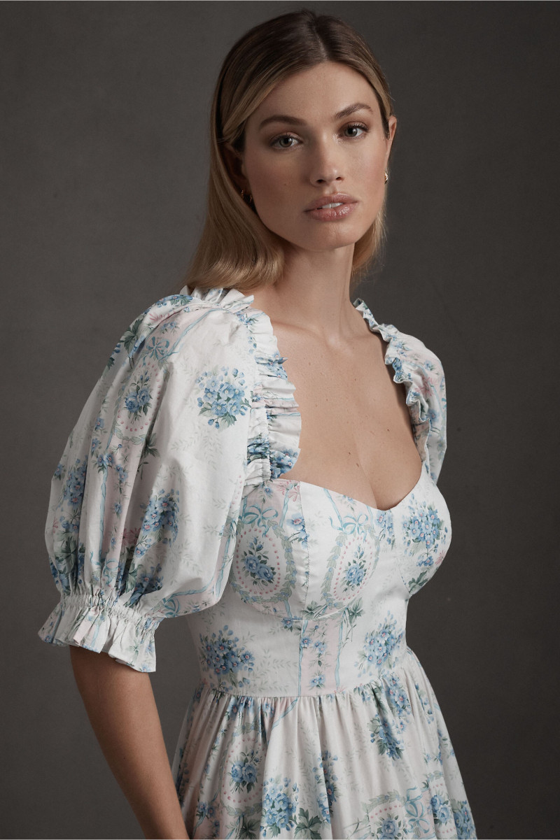 Maggie Rawlins featured in  the BHLDN catalogue for Autumn/Winter 2022