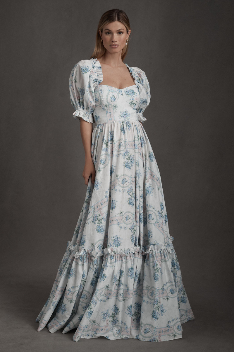 Maggie Rawlins featured in  the BHLDN catalogue for Autumn/Winter 2022