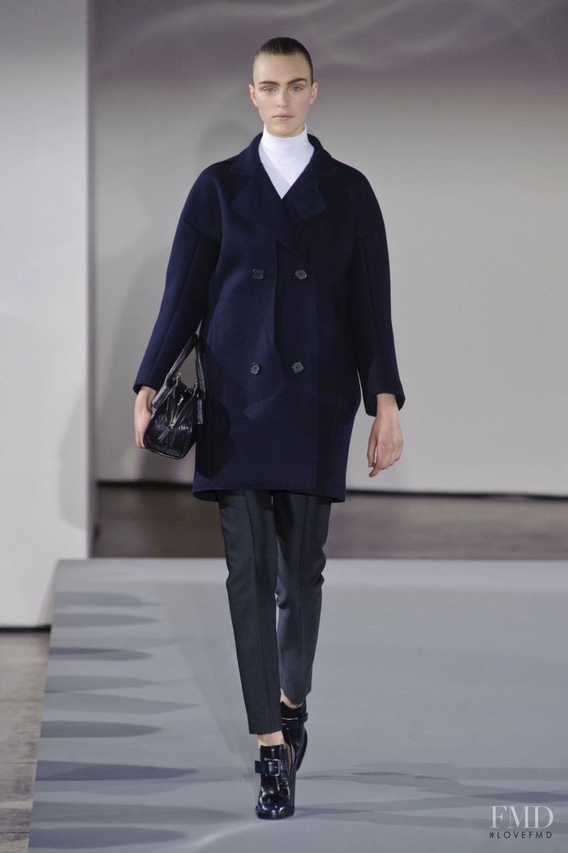 Hedvig Palm featured in  the Jil Sander fashion show for Autumn/Winter 2013
