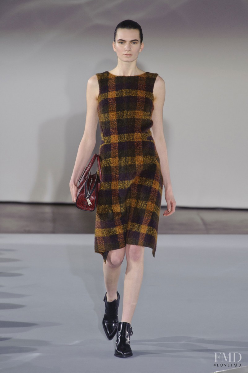 Nouk Torsing featured in  the Jil Sander fashion show for Autumn/Winter 2013