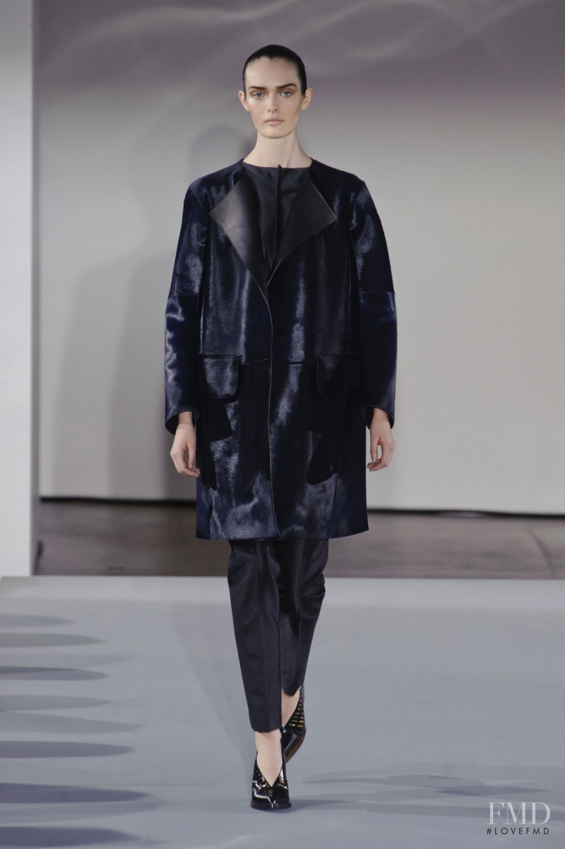 Sam Rollinson featured in  the Jil Sander fashion show for Autumn/Winter 2013