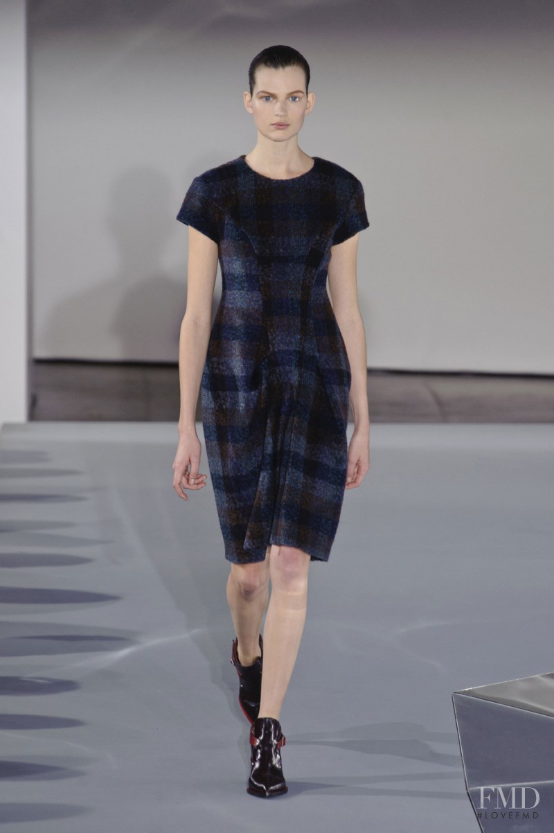 Bette Franke featured in  the Jil Sander fashion show for Autumn/Winter 2013