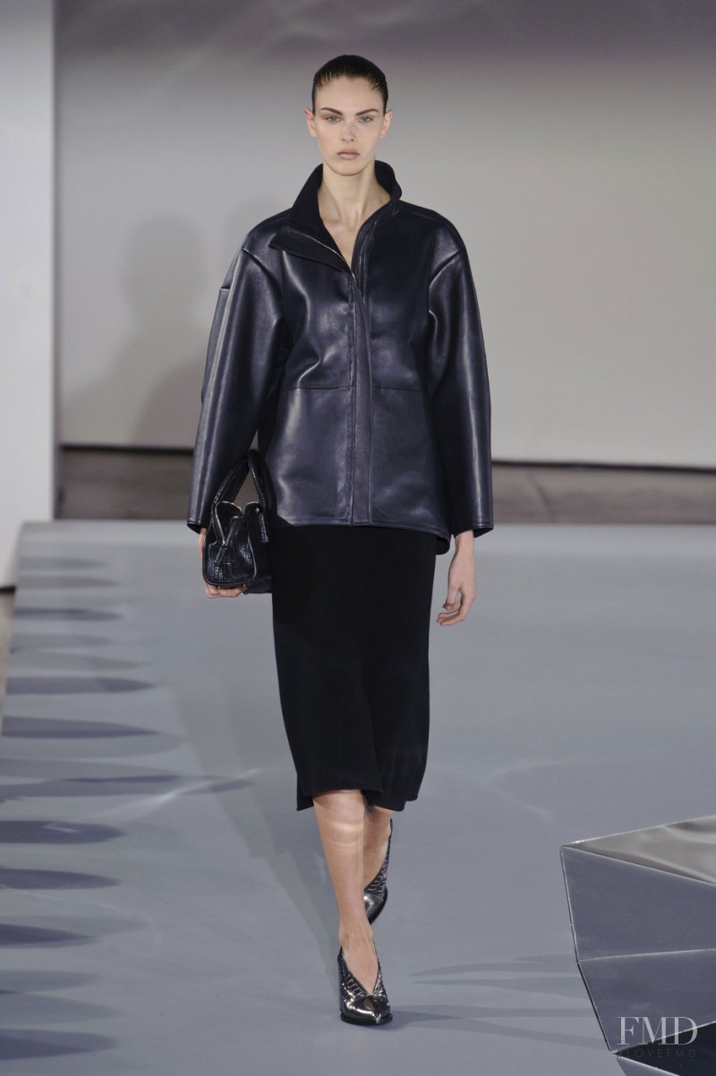 Jessa Brown featured in  the Jil Sander fashion show for Autumn/Winter 2013