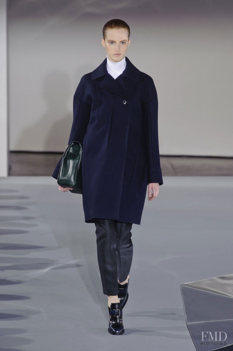 Magdalena Jasek featured in  the Jil Sander fashion show for Autumn/Winter 2013