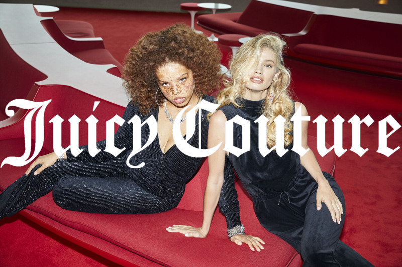 Maggie Rawlins featured in  the Juicy Couture advertisement for Autumn/Winter 2021