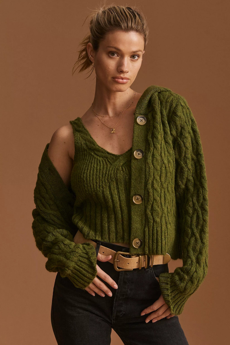 Maggie Rawlins featured in  the Anthropologie catalogue for Autumn/Winter 2021