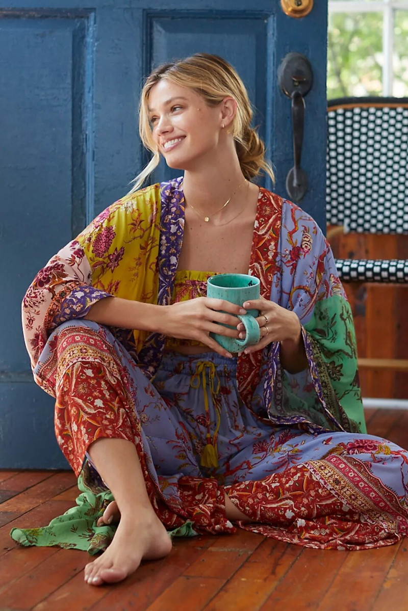 Maggie Rawlins featured in  the Anthropologie catalogue for Autumn/Winter 2021