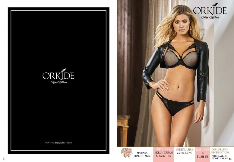 Maggie Rawlins featured in  the Orkide catalogue for Autumn/Winter 2019