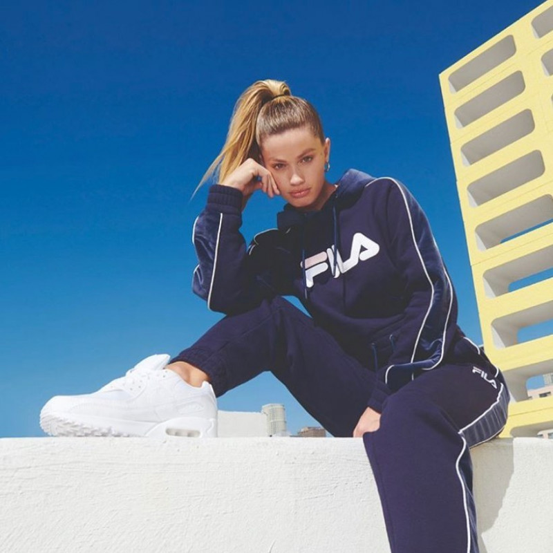 Maggie Rawlins featured in  the JD Sports advertisement for Spring 2021