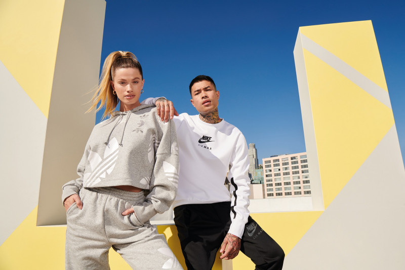 Maggie Rawlins featured in  the JD Sports advertisement for Spring 2021