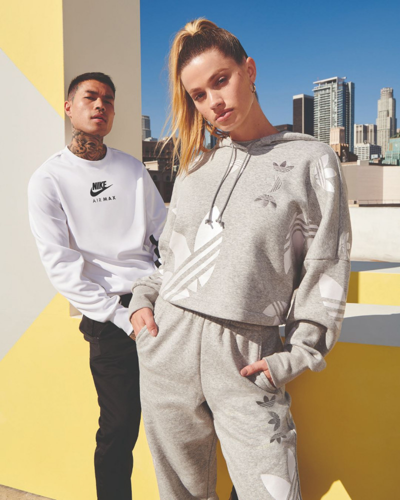 Maggie Rawlins featured in  the JD Sports advertisement for Spring 2021