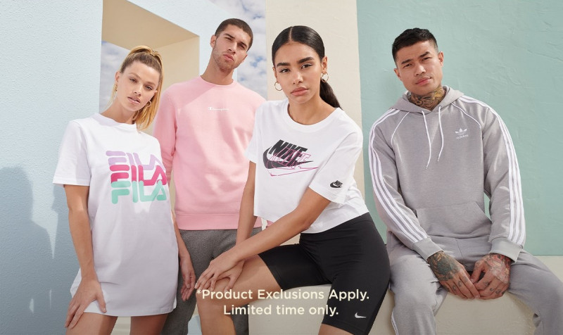 Maggie Rawlins featured in  the JD Sports advertisement for Spring 2021