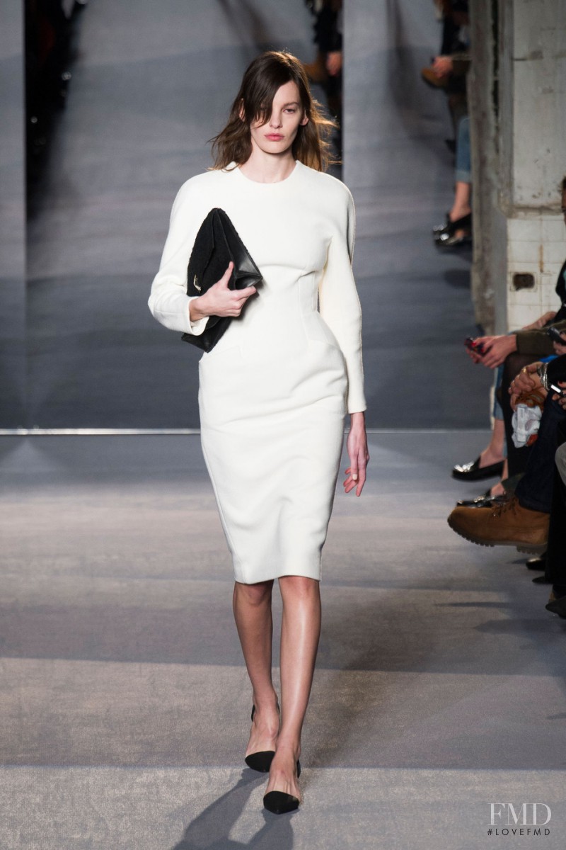 Amanda Murphy featured in  the Proenza Schouler fashion show for Autumn/Winter 2013