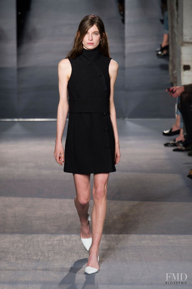 Luca Gadjus featured in  the Proenza Schouler fashion show for Autumn/Winter 2013
