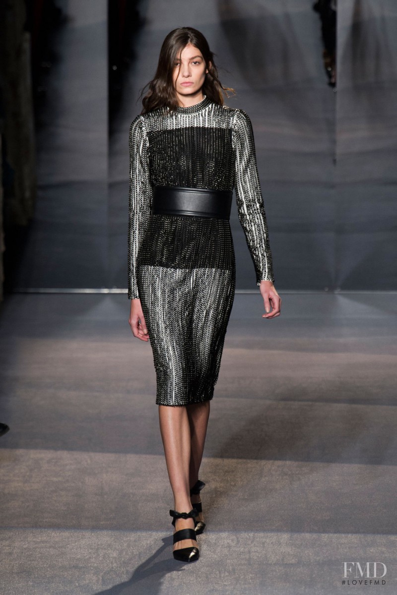 Muriel Beal featured in  the Proenza Schouler fashion show for Autumn/Winter 2013