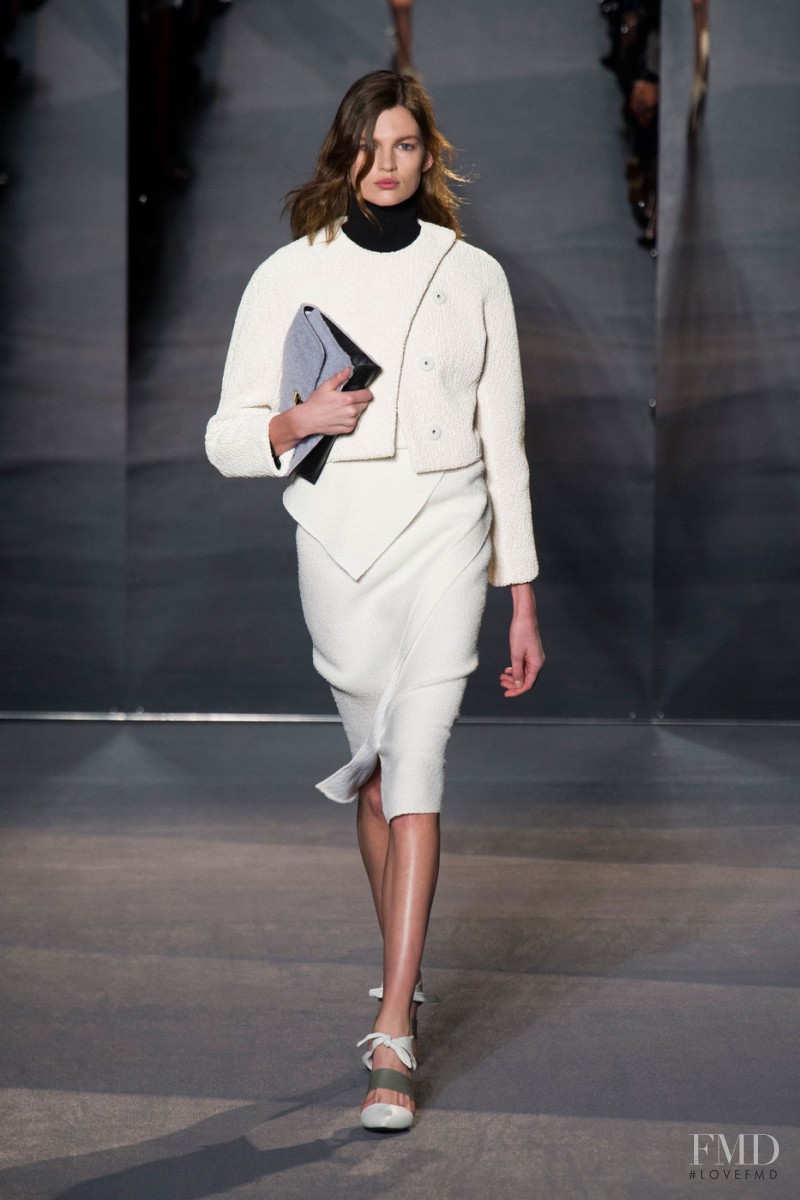 Bette Franke featured in  the Proenza Schouler fashion show for Autumn/Winter 2013
