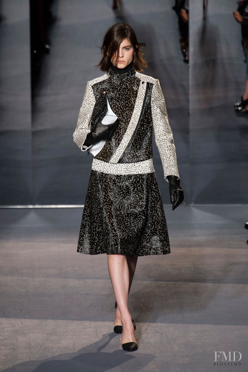 Kel Markey featured in  the Proenza Schouler fashion show for Autumn/Winter 2013