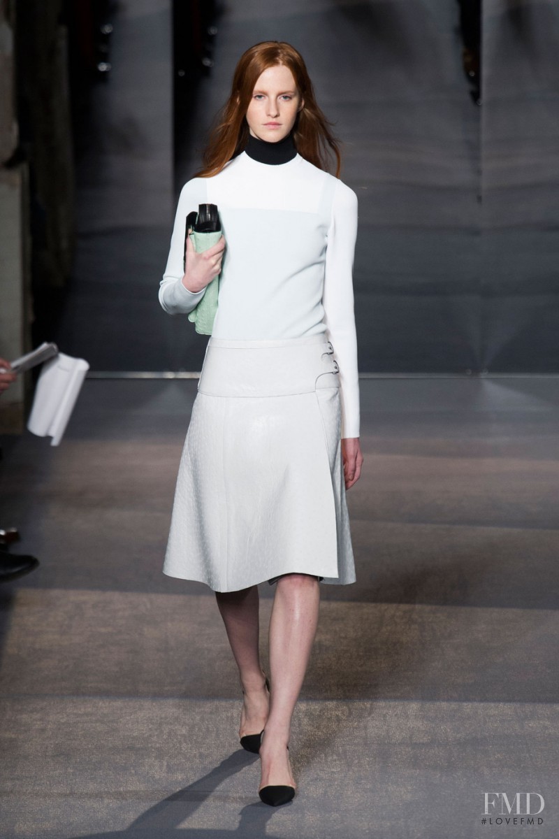Magdalena Jasek featured in  the Proenza Schouler fashion show for Autumn/Winter 2013