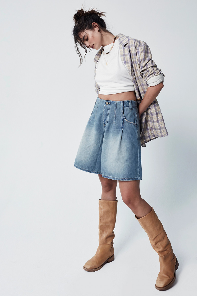 Taylor Hill featured in  the Free People lookbook for Spring/Summer 2023