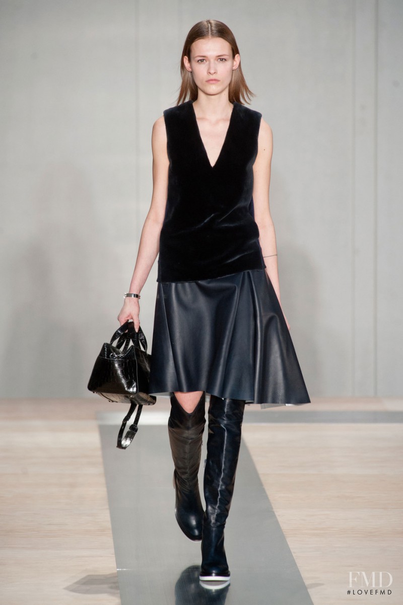 Emma  Oak featured in  the Reed Krakoff fashion show for Autumn/Winter 2013