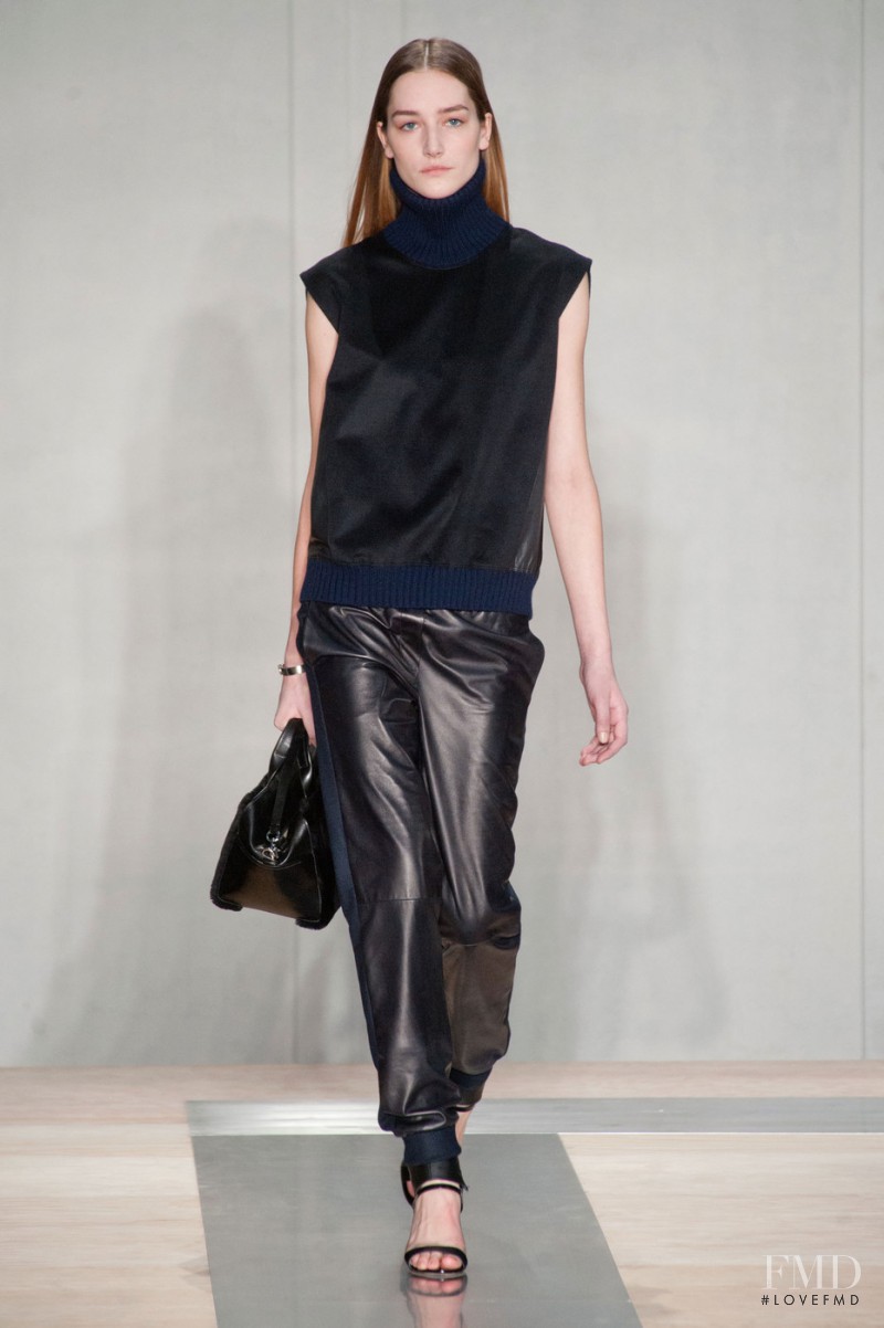 Joséphine Le Tutour featured in  the Reed Krakoff fashion show for Autumn/Winter 2013