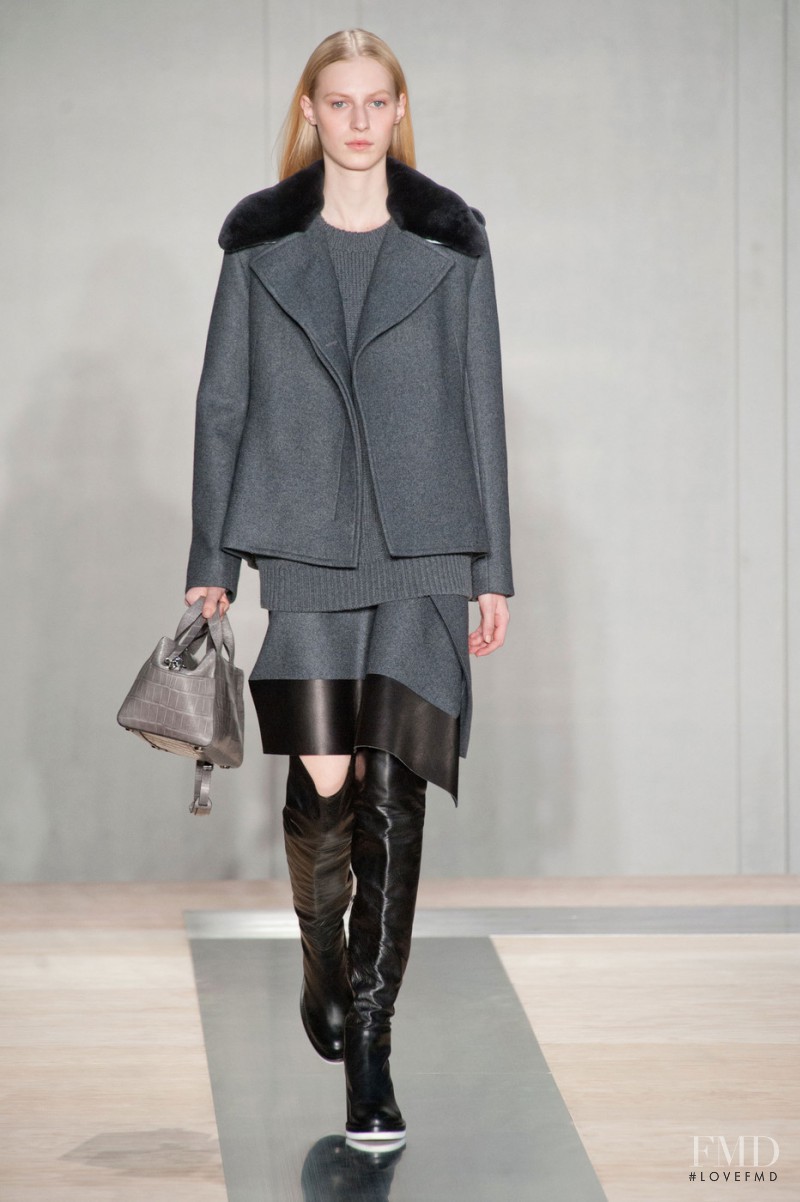 Julia Nobis featured in  the Reed Krakoff fashion show for Autumn/Winter 2013