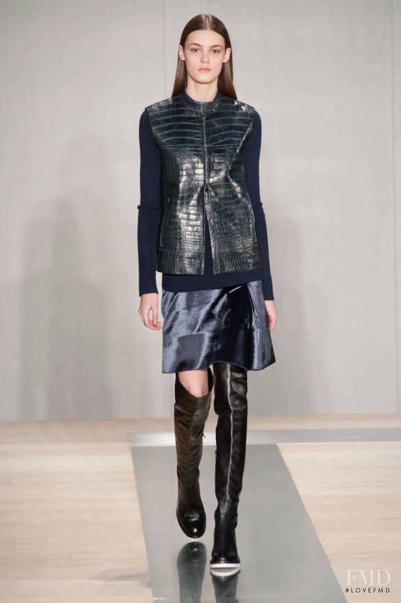 Kremi Otashliyska featured in  the Reed Krakoff fashion show for Autumn/Winter 2013