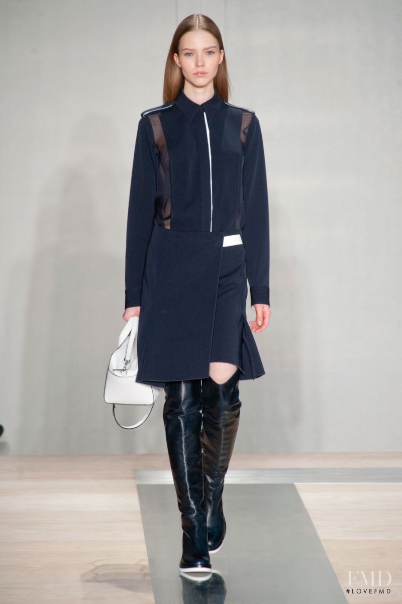 Sasha Luss featured in  the Reed Krakoff fashion show for Autumn/Winter 2013
