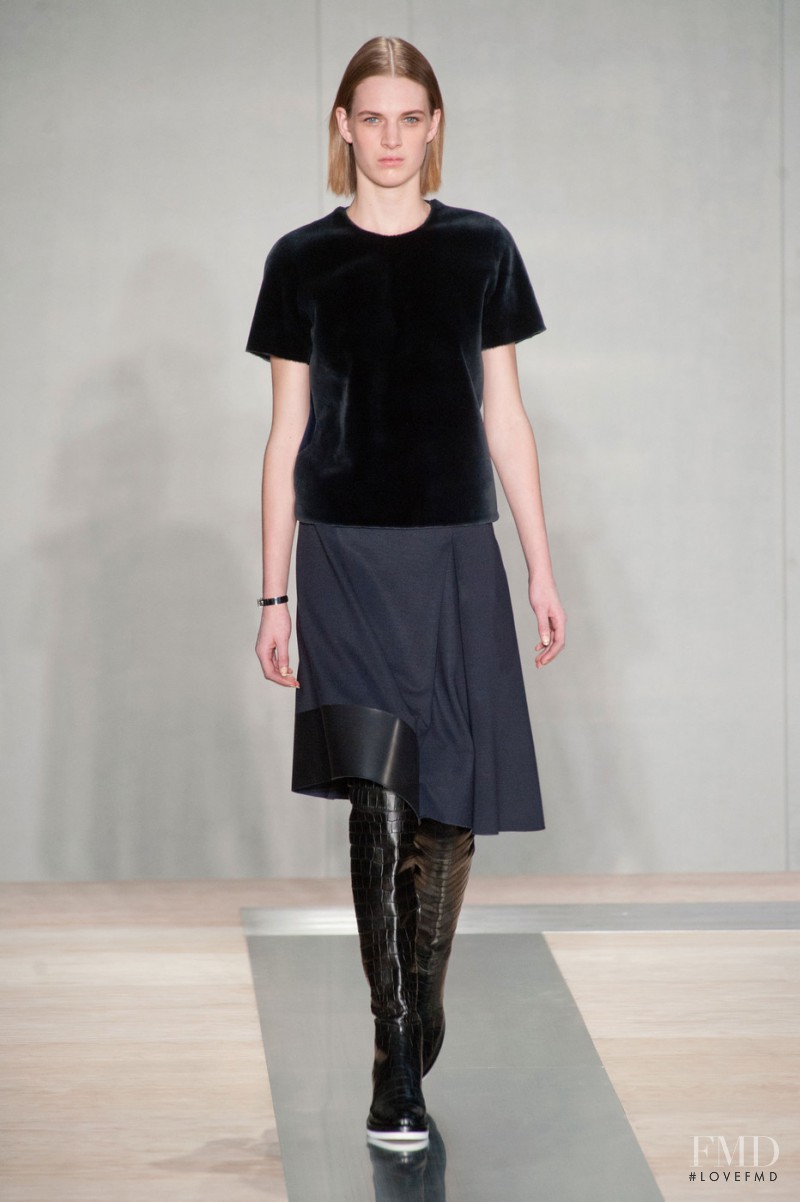 Ashleigh Good featured in  the Reed Krakoff fashion show for Autumn/Winter 2013