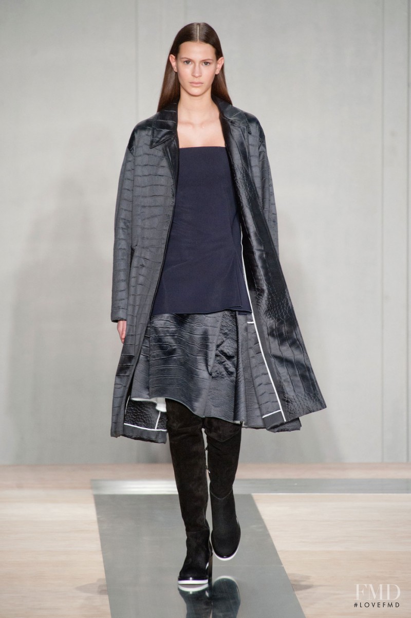 Jeanne Cadieu featured in  the Reed Krakoff fashion show for Autumn/Winter 2013