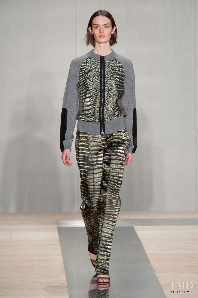 Sam Rollinson featured in  the Reed Krakoff fashion show for Autumn/Winter 2013