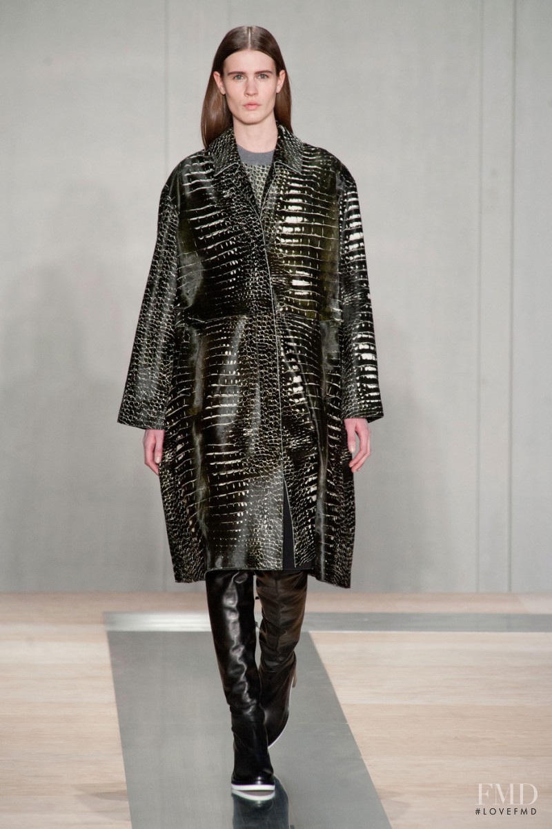 Julier Bugge featured in  the Reed Krakoff fashion show for Autumn/Winter 2013