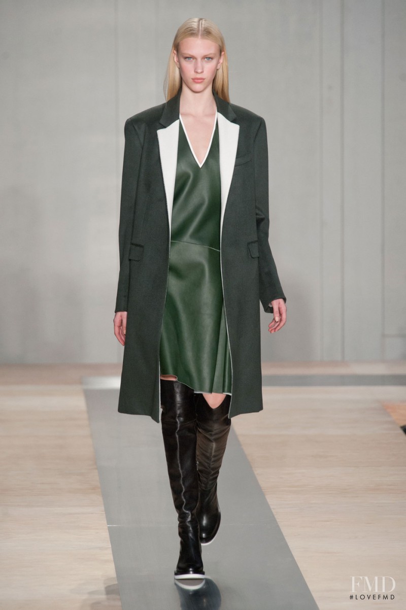 Juliana Schurig featured in  the Reed Krakoff fashion show for Autumn/Winter 2013