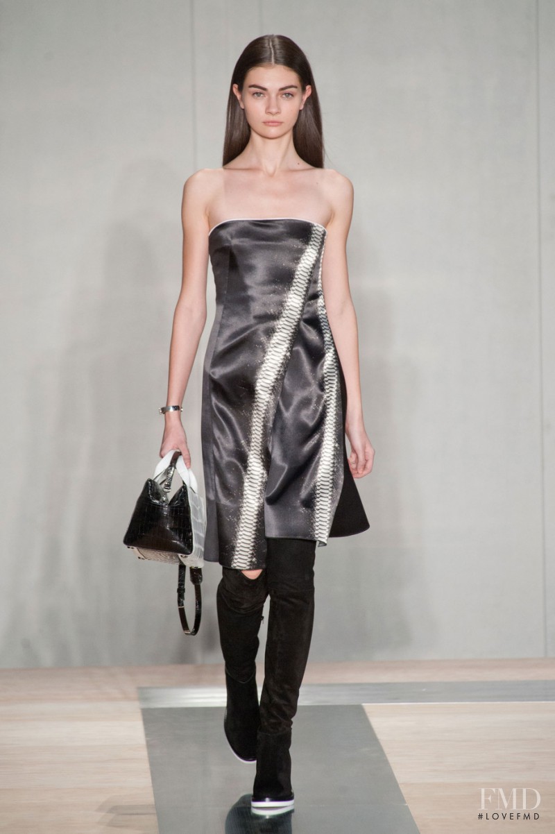 Antonina Vasylchenko featured in  the Reed Krakoff fashion show for Autumn/Winter 2013