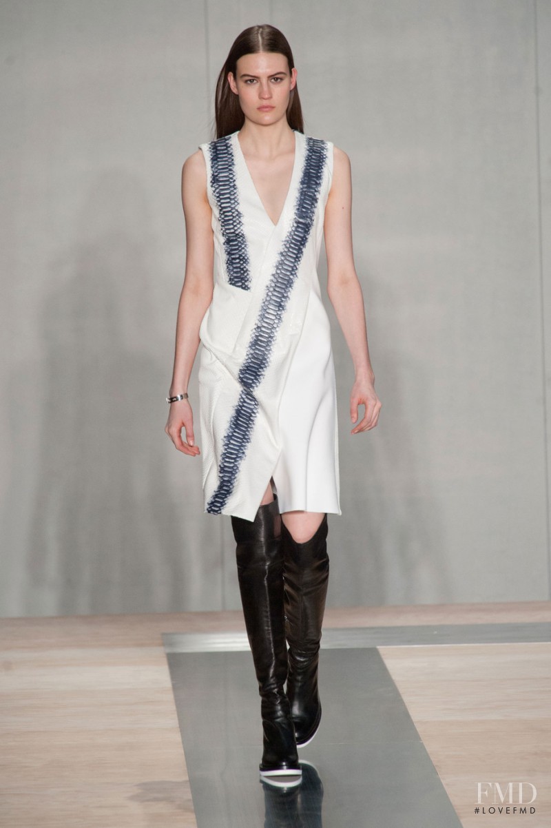 Maria Bradley featured in  the Reed Krakoff fashion show for Autumn/Winter 2013