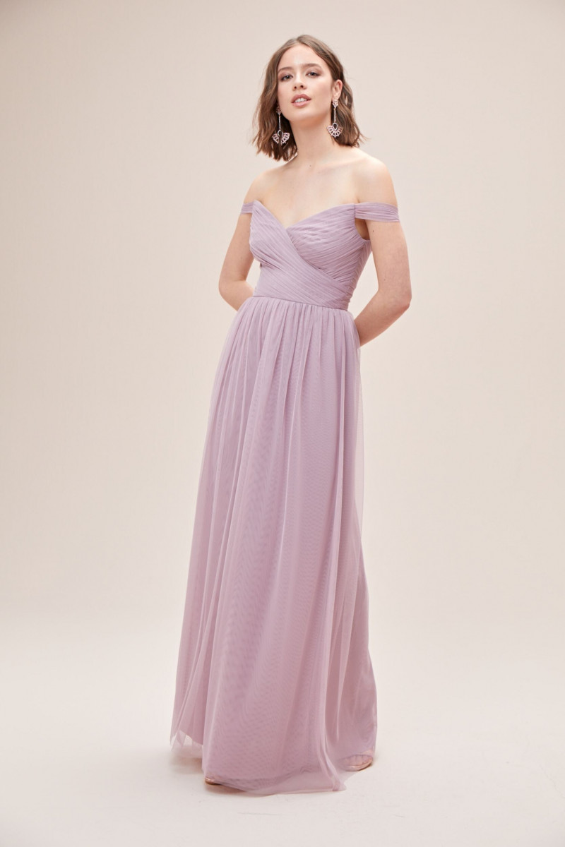 Tess Van de Bleek featured in  the Oleg Cassini catalogue for Autumn/Winter 2020