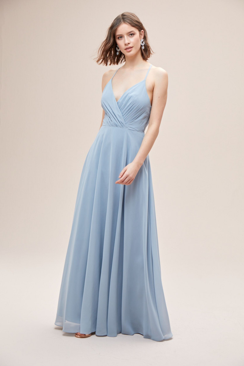 Tess Van de Bleek featured in  the Oleg Cassini catalogue for Autumn/Winter 2020