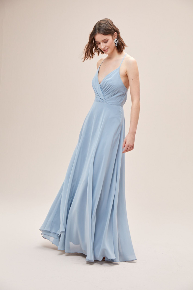 Tess Van de Bleek featured in  the Oleg Cassini catalogue for Autumn/Winter 2020