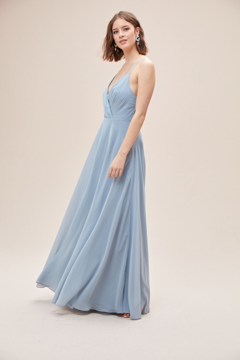 Tess Van de Bleek featured in  the Oleg Cassini catalogue for Autumn/Winter 2020