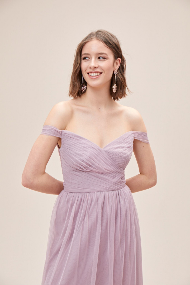 Tess Van de Bleek featured in  the Oleg Cassini catalogue for Autumn/Winter 2020