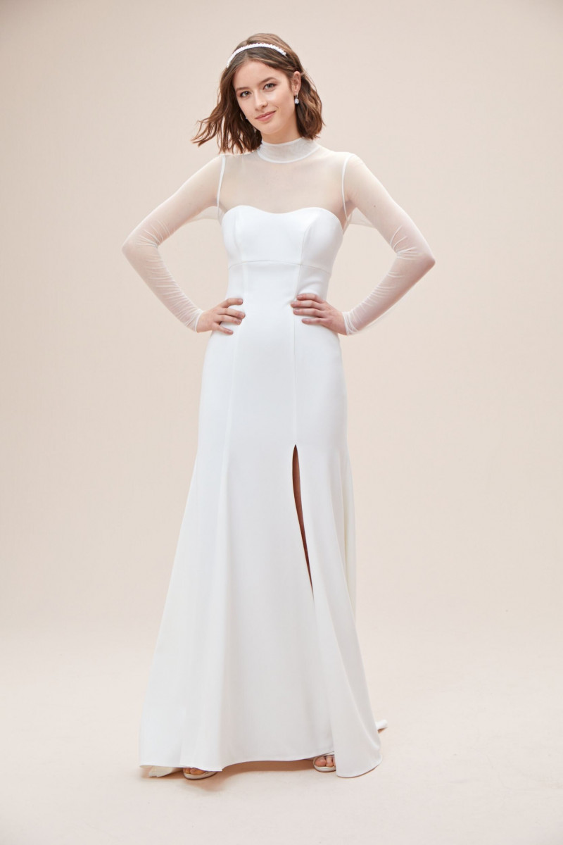 Tess Van de Bleek featured in  the Oleg Cassini catalogue for Autumn/Winter 2020